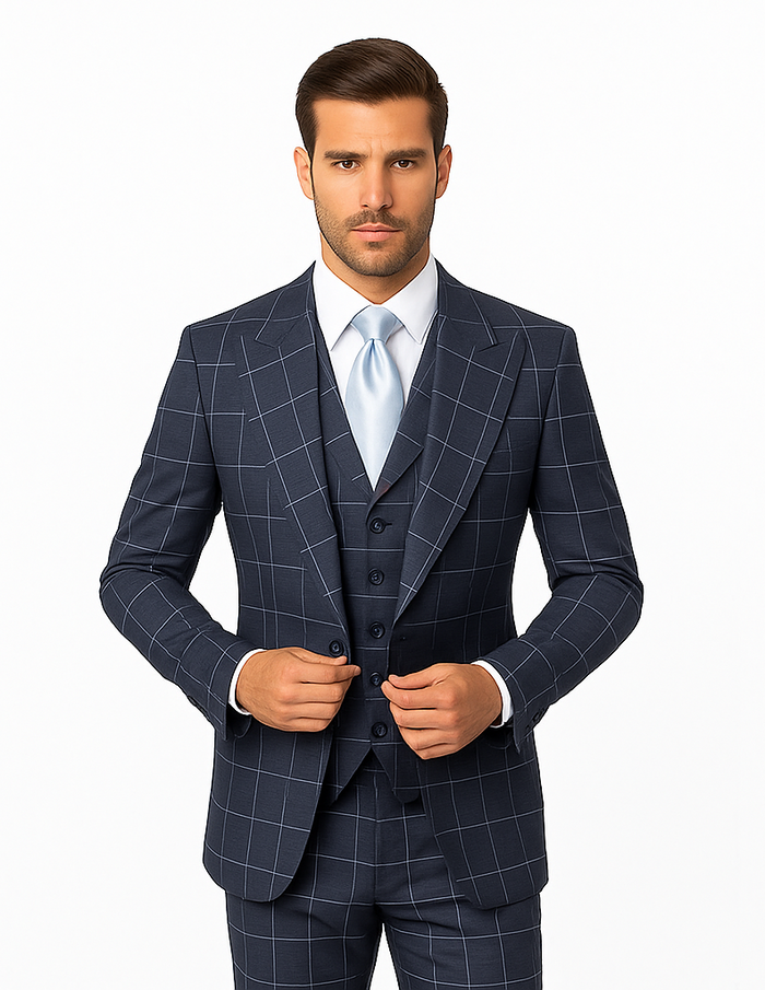 Rossi Man RM2312 - Sam Collection Men’s Shirt for Classic Style - Tailored Fit Formal & Casual Wear USA Men's Outlet