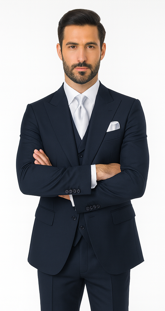 Rossi Man Sam Collection RM2302 - Elegant Men’s Suit - Modern Tailored Formalwear USA Men's Outlet