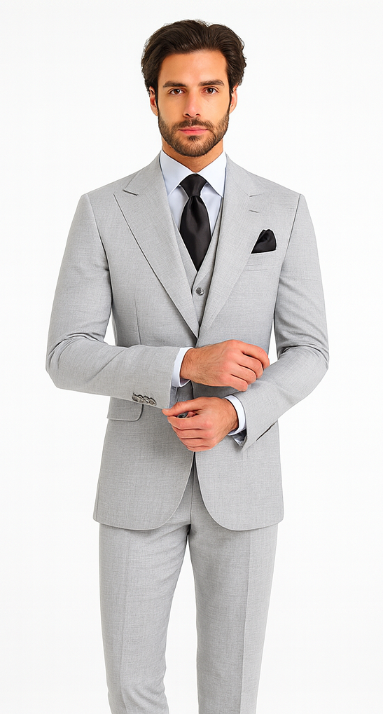 Rossi Man Sam RM2305 - Men’s Modern Fit Suit - Elegant Formalwear USA Men's Outlet