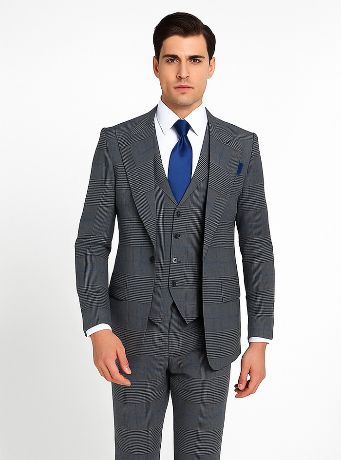 Rossi Man Sam RM2315 - Elegant Everyday Shirt for Modern Men - Tailored Milano Fit USA Men's Outlet