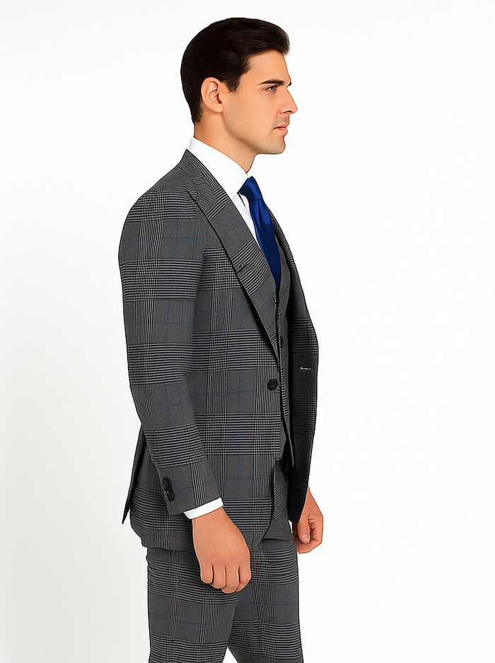 Rossi Man Sam RM2315 - Elegant Everyday Shirt for Modern Men - Tailored Milano Fit USA Men's Outlet