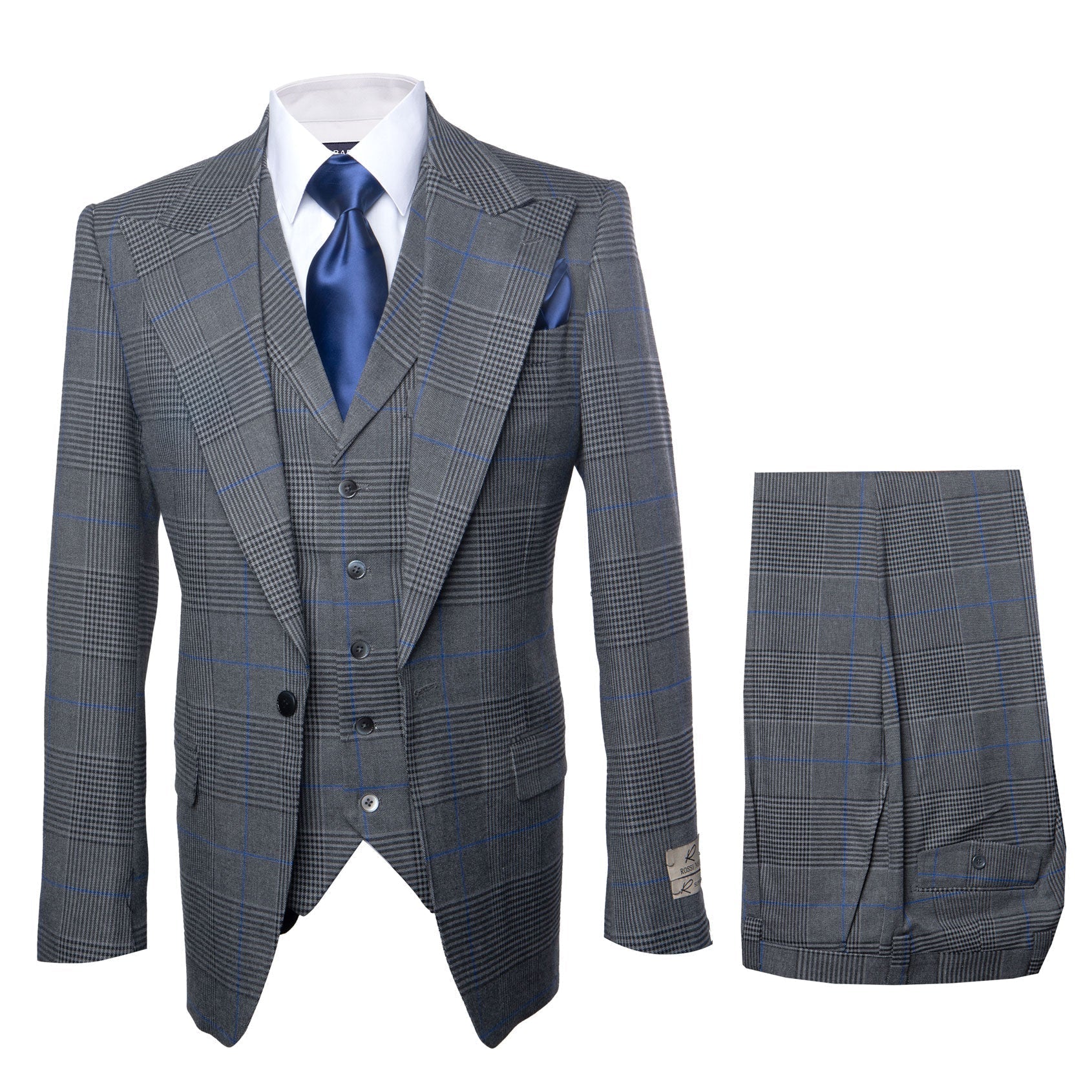 Rossi Man Sam RM2315 - Elegant Everyday Shirt for Modern Men - Tailored Milano Fit USA Men's Outlet