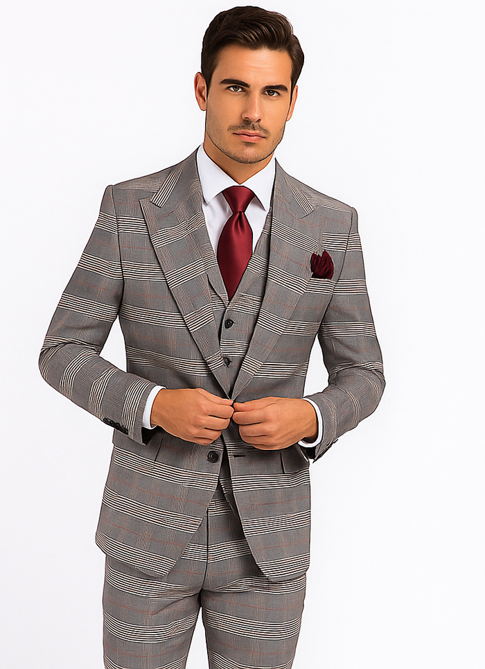 Rossi Man Sam RM2316 - Classic Tailored Dress Shirt for Men - Milano Fit Formal & Casual Elegance at USA Men's Outlet