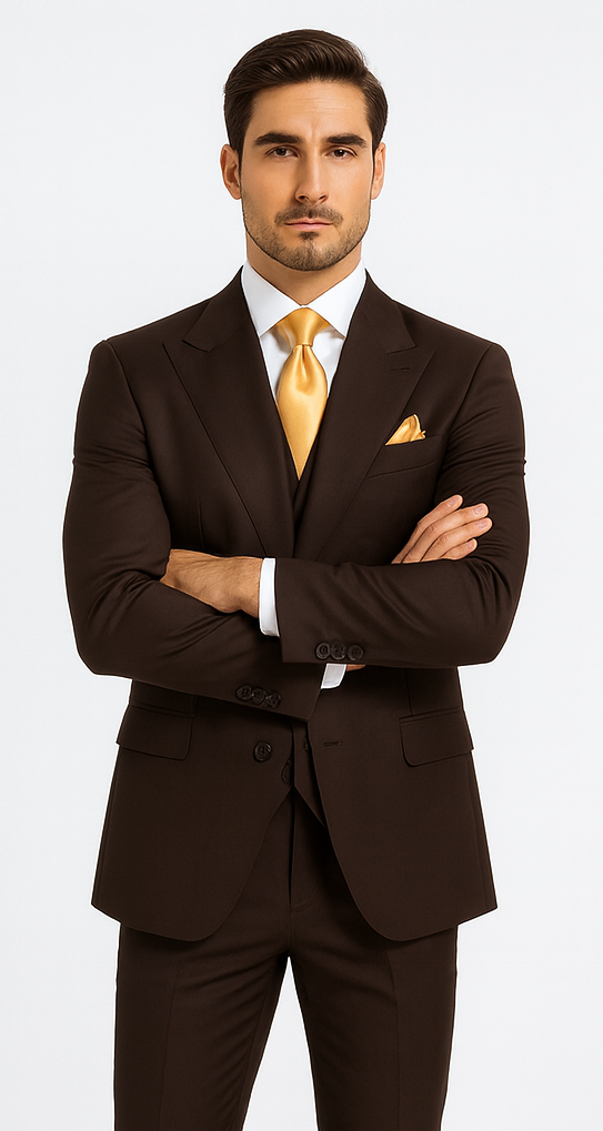 Rossi Man Sam Series RM2303 - Sleek & Stylish Men’s Formal Suit - Modern Tailored Elegance USA Men's Outlet