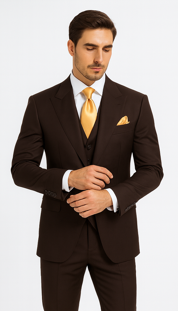 Rossi Man Sam Series RM2303 - Sleek & Stylish Men’s Formal Suit - Modern Tailored Elegance USA Men's Outlet