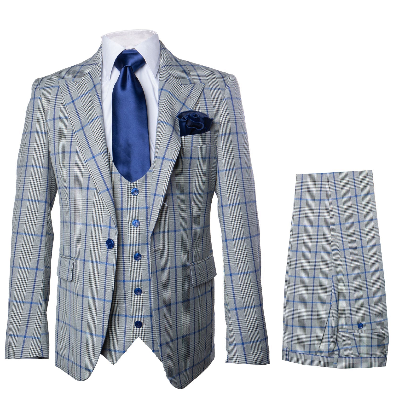 Rossi Man Tom RM1856 - Modern Fit 2-Piece Men’s Suit for Stylish Gentlemen - Tailored Elegance at USA Men's Outlet