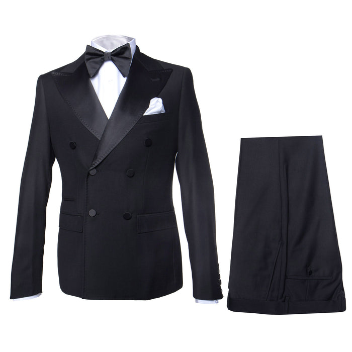 Rossi Man Zeus RM1001 Premium Men’s Tuxedo - Slim Fit Formal Suit by USA Men's Outlet