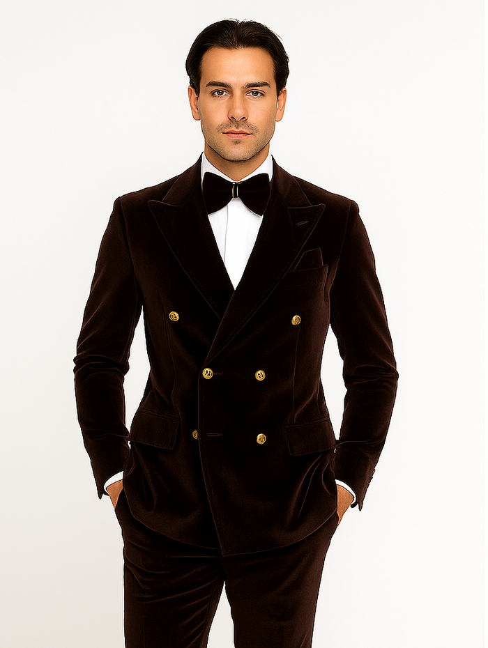 Rossi Man Zeus RM1572 - Classic Men’s Tuxedo for Timeless Formal Style - Black-Tie Elegance by USA Men's Outlet