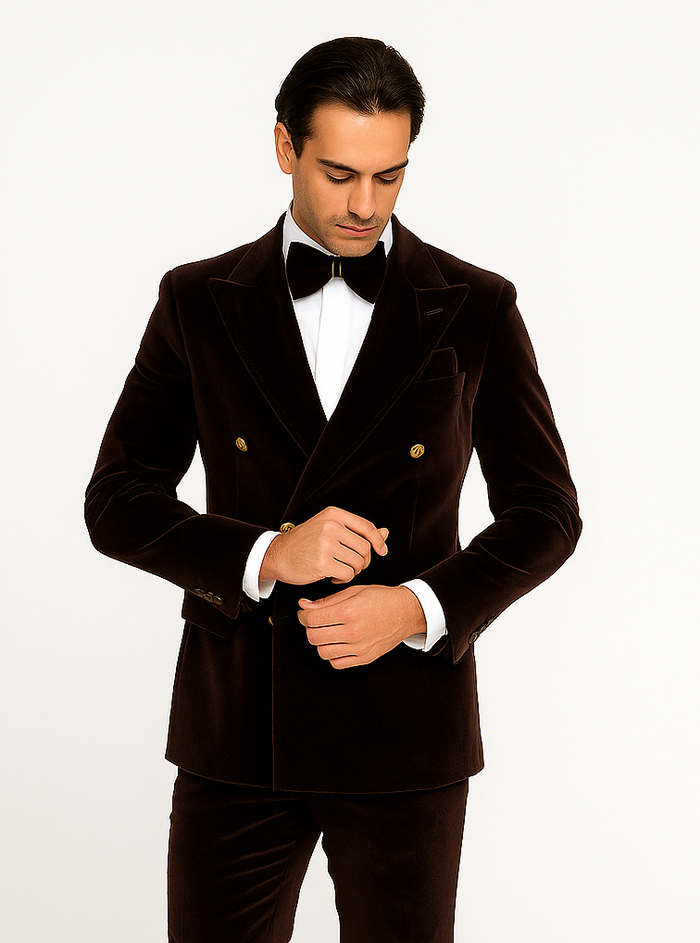 Rossi Man Zeus RM1572 - Classic Men’s Tuxedo for Timeless Formal Style - Black-Tie Elegance by USA Men's Outlet