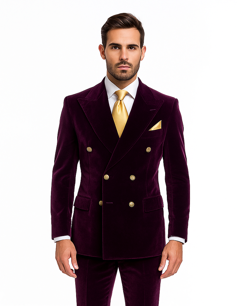 Rossi Man Zeus RM1573 - Elegant Men’s Tuxedo for Formal Occasions - Slim Fit Black-Tie Suit by USA Men's Outlet