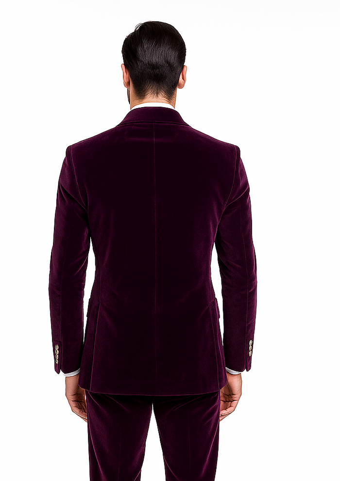 Rossi Man Zeus RM1573 - Elegant Men’s Tuxedo for Formal Occasions - Slim Fit Black-Tie Suit by USA Men's Outlet