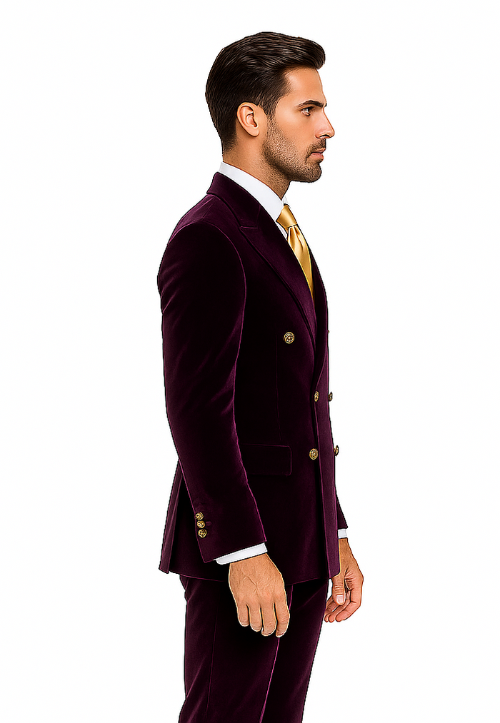 Rossi Man Zeus RM1573 - Elegant Men’s Tuxedo for Formal Occasions - Slim Fit Black-Tie Suit by USA Men's Outlet