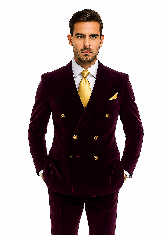 Rossi Man Zeus RM1573 - Elegant Men’s Tuxedo for Formal Occasions - Slim Fit Black-Tie Suit by USA Men's Outlet