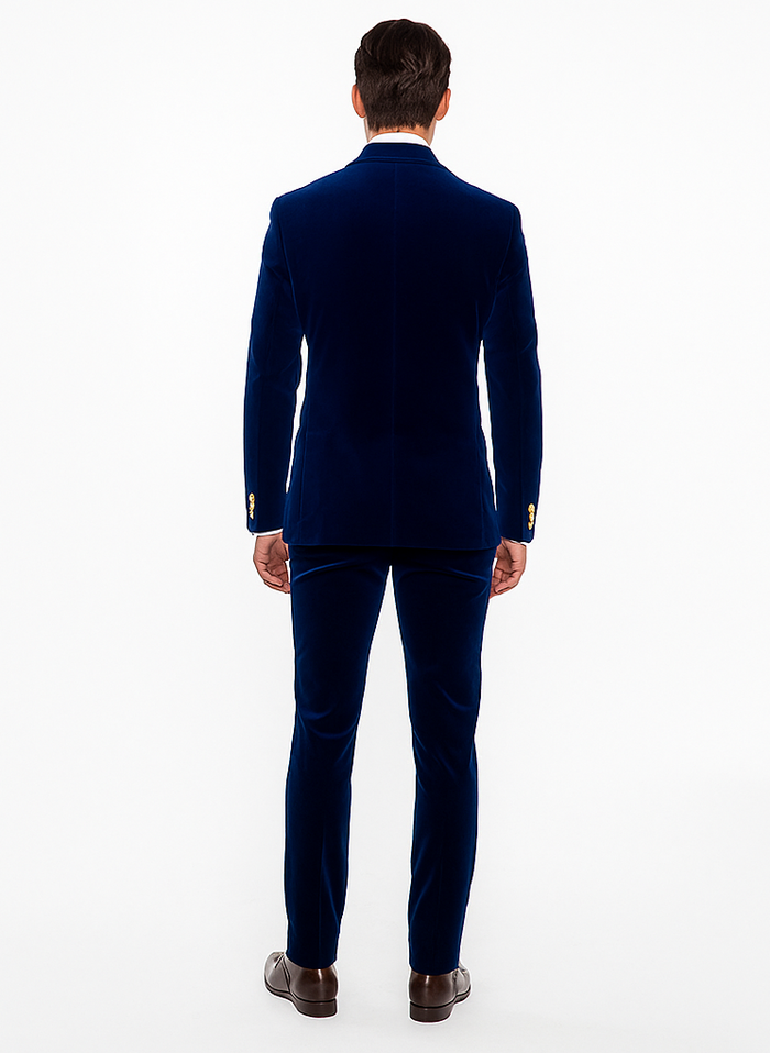 Rossi Man Zeus RM1576 - Classic Men’s Tuxedo for Elegant Formalwear - Slim Fit Black-Tie by USA Men's Outlet