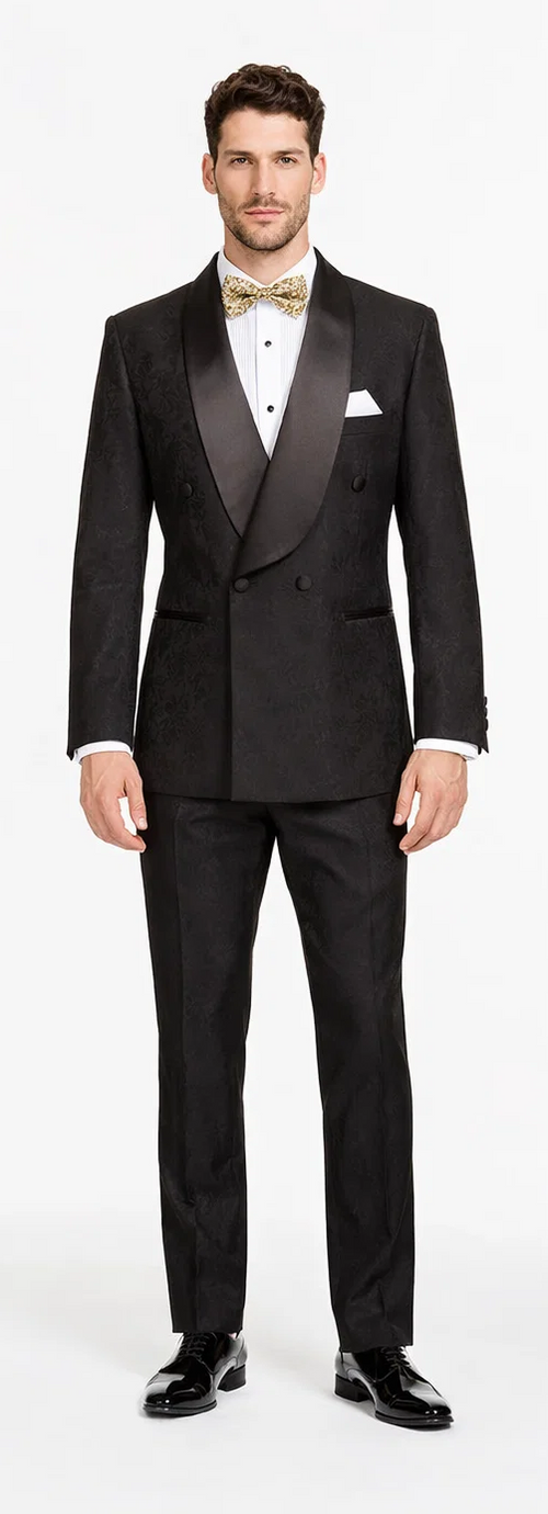 Rossiman Rossi Men’s Formal Suit - Stylish Tailored Dress Suit by Rossi Man - Italian Slim Fit Luxury Formalwear USA Men's Outlet