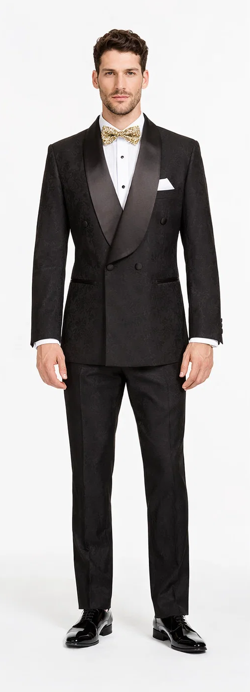 Rossiman Rossi Men’s Formal Suit - Stylish Tailored Dress Suit by Rossi Man - Italian Slim Fit Luxury Formalwear USA Men's Outlet