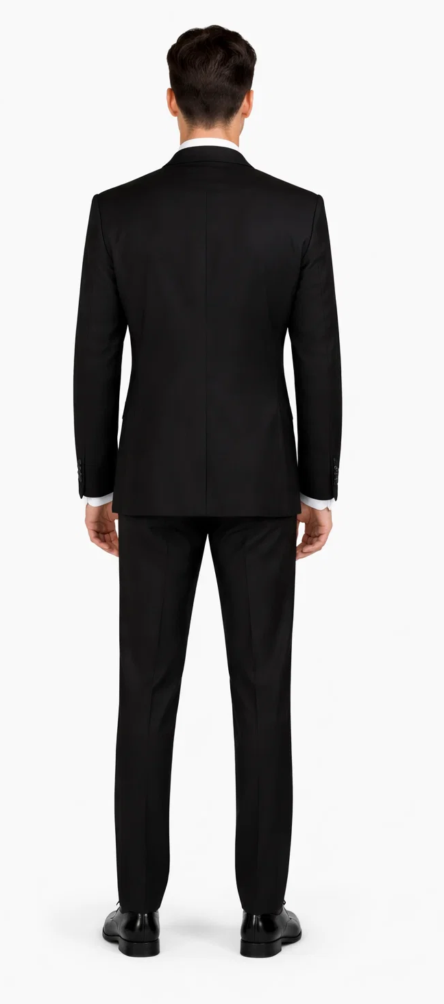 Rossiman Rossi Men’s Dress Suit - Premium Tailored Suit for Formal Occasions - Italian-Inspired Luxury Slim Fit Design by USA Men's Outlet