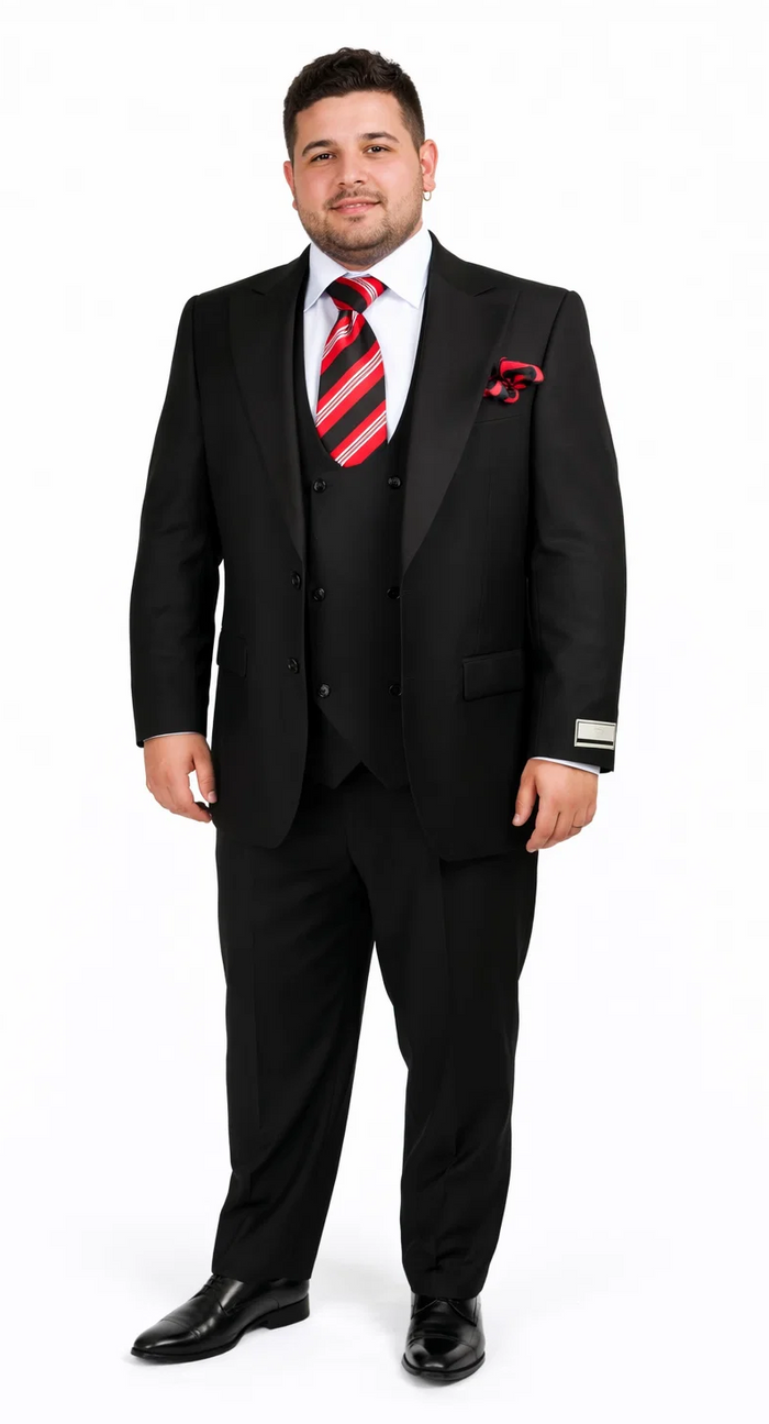 Rossiman Rossi Men’s Dress Suit - Premium Tailored Suit for Formal Occasions - Italian-Inspired Luxury Slim Fit Design by USA Men's Outlet