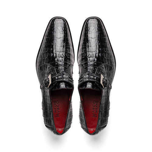 Marco Di Milano Rovigo Black Leather Loafers