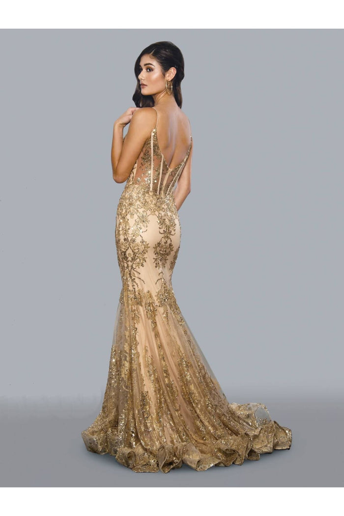 Royal Prom Dress Mermaid Formal Evening Gown Stella Couture 21066