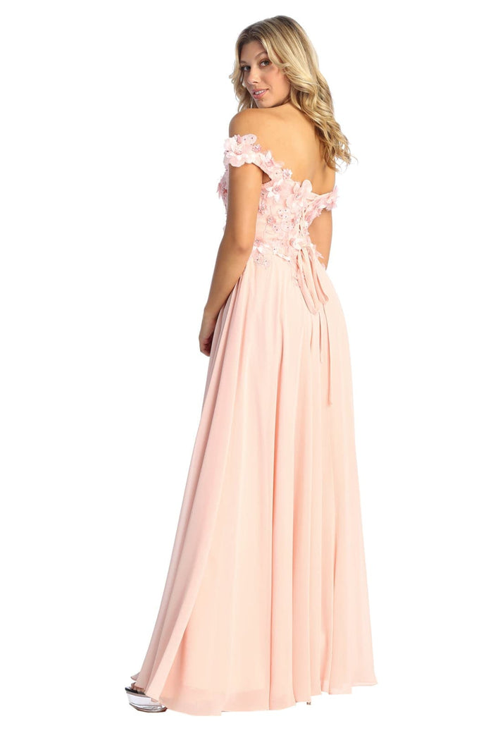 Royal Queen RQ7942 Floral Bridesmaid Dress