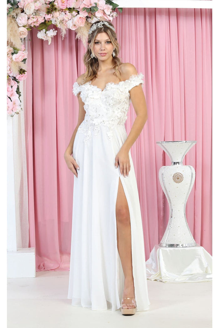 Royal Queen RQ7942 Floral Bridesmaid Dress