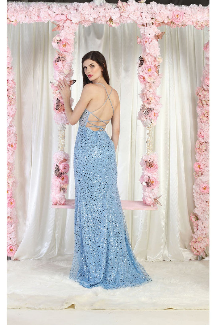 Royal Queen RQ7993 Sexy Lace Up Prom Dress