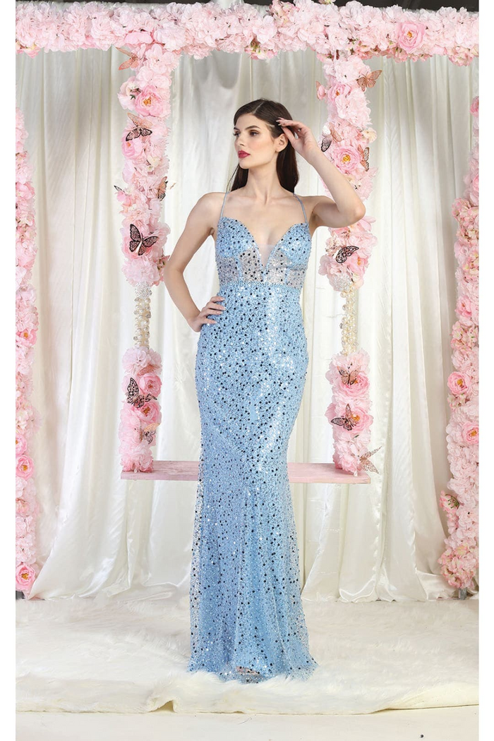 Royal Queen RQ7993 Sexy Lace Up Prom Dress