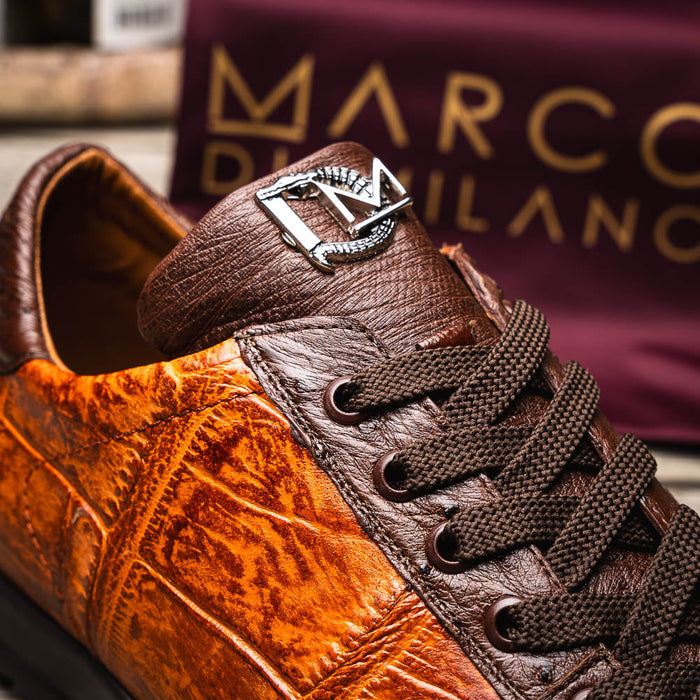Marco Di Milano Saulo - Brandy Brown Leather Oxford