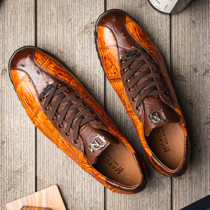 Marco Di Milano Saulo - Brandy Brown Leather Oxford