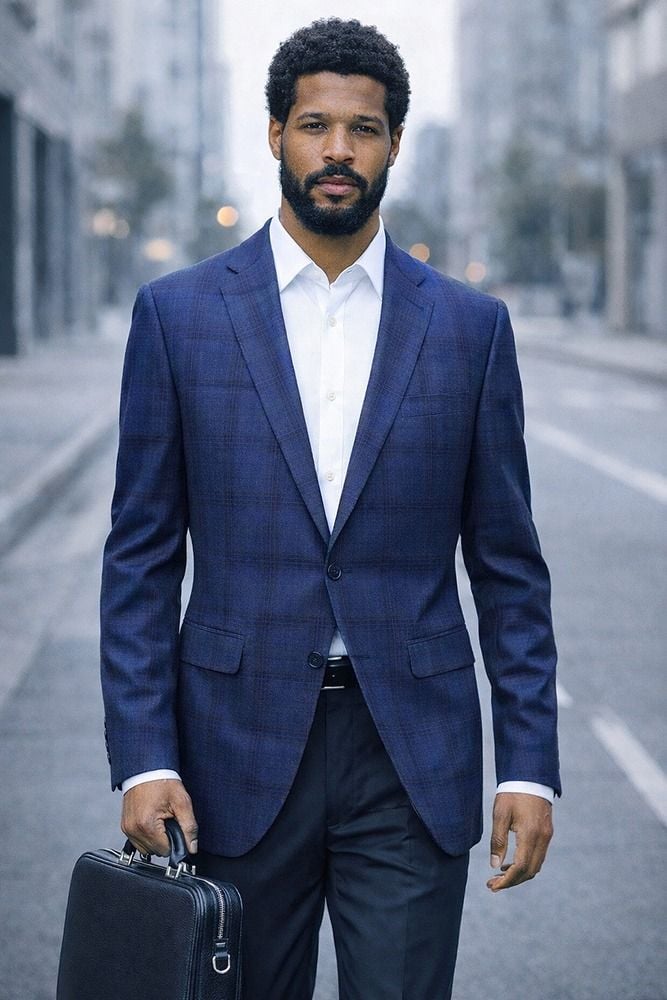Indigo Blazer Mens Sport Coat