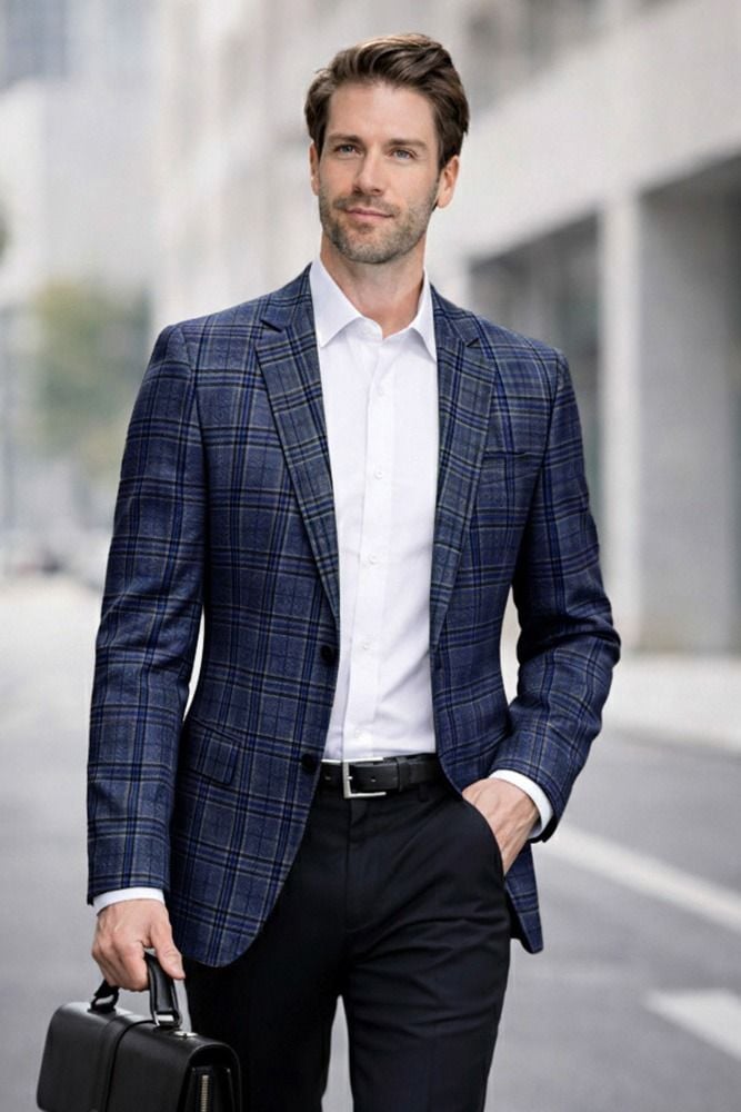 Sapphire Blazer Mens Sport Coat