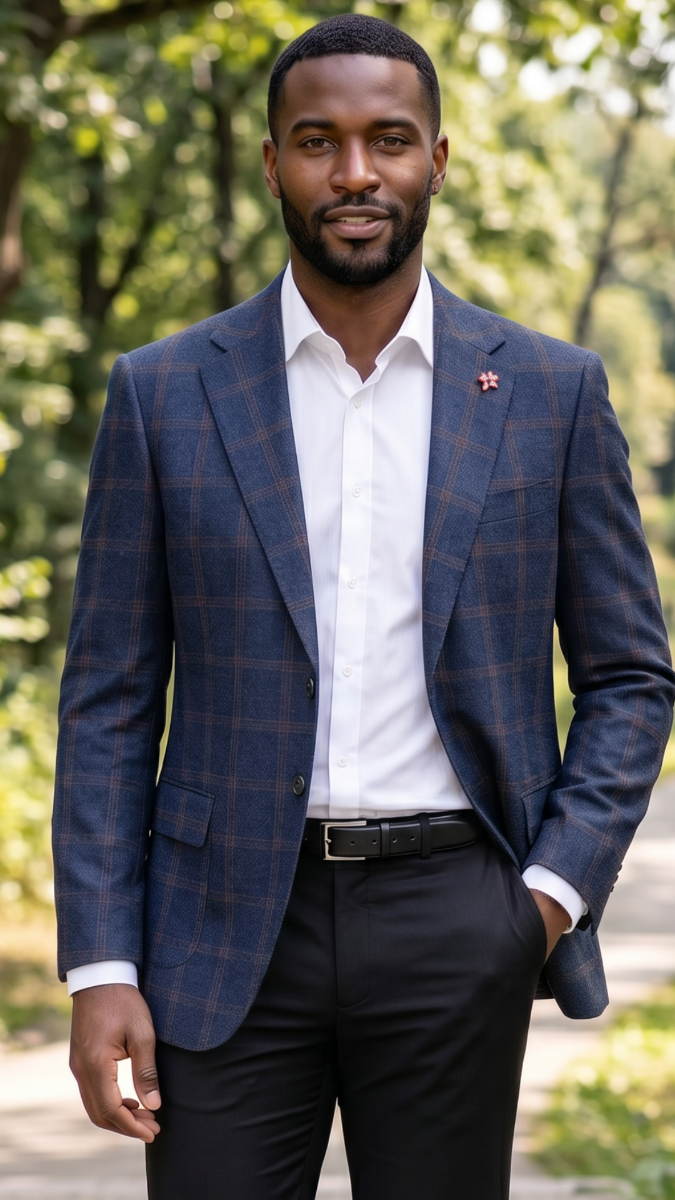 Navy Blazer Mens Sport Coat