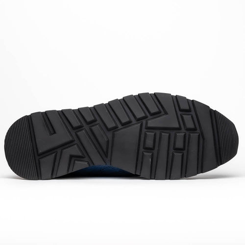 Marco Di Milano Scanno Navy Ostrich Quill Sneakers