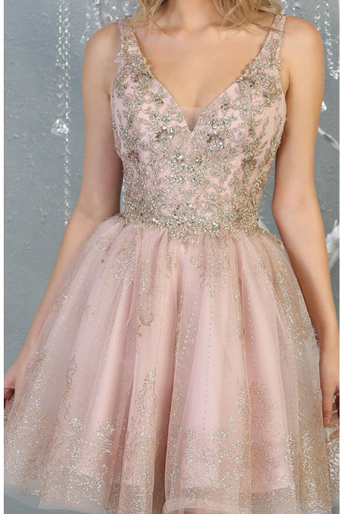 Dama Dresses for Quinceanera in Mauve Style MQ1817 Quince Outfit