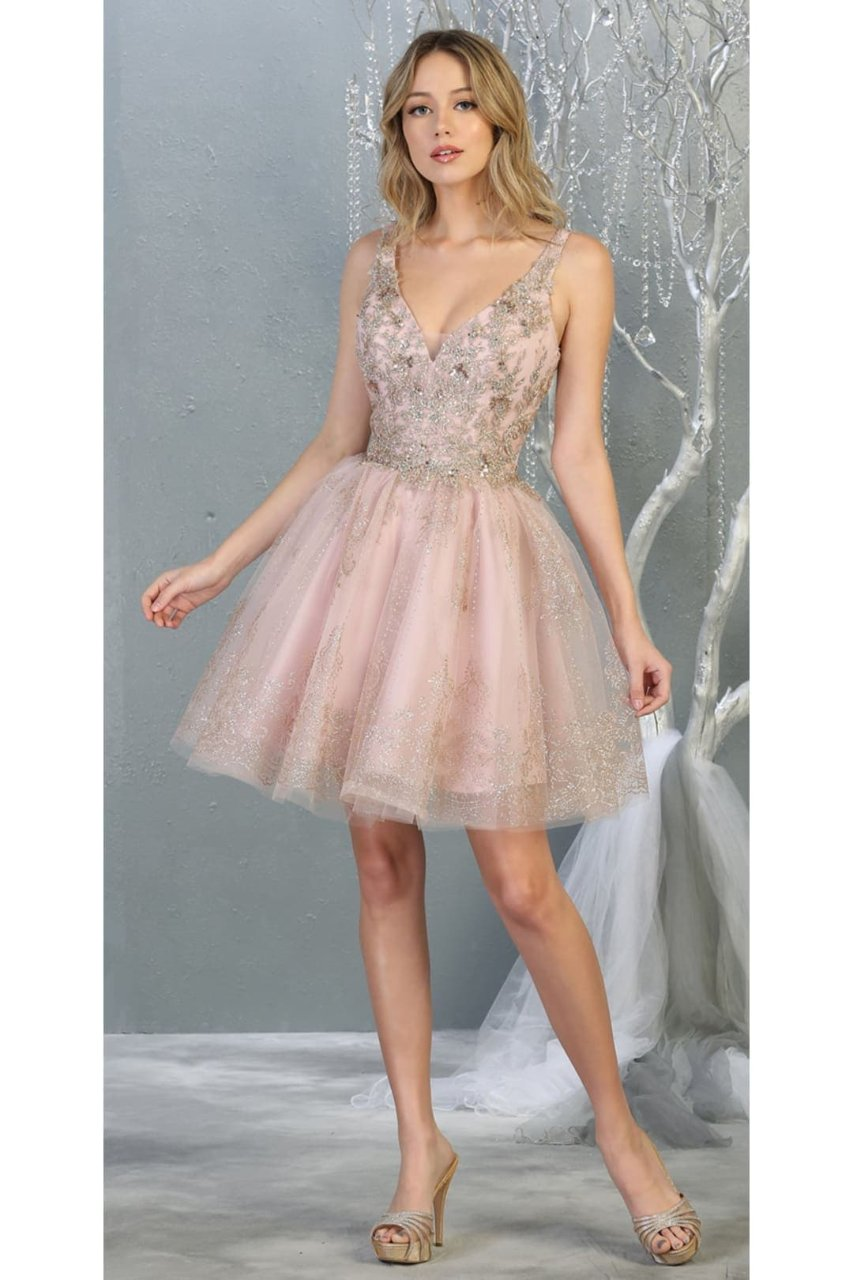 Dama Dresses for Quinceanera in Mauve Style MQ1817 Quince Outfit