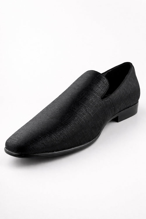 Sharkskin Black Couture 1910 Tuxedo Shoes by Couture 1910
