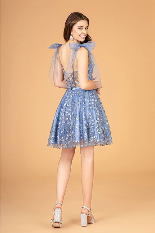 Glitter Homecoming Dress by Elizabeth KGS3088