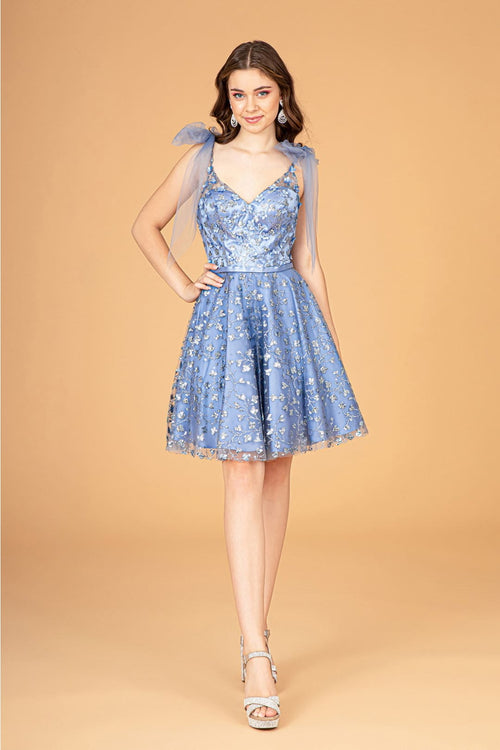Glitter Homecoming Dress by Elizabeth KGS3088