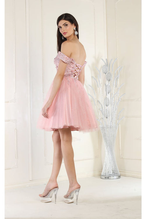 Dama Dresses for Quinceanera in Dusty Rose Style MQ1964 Quince Outfit