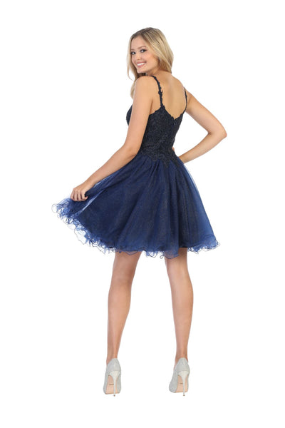 Dama Dresses for Quinceanera in Navy Style MQ1693 Quince Outfit