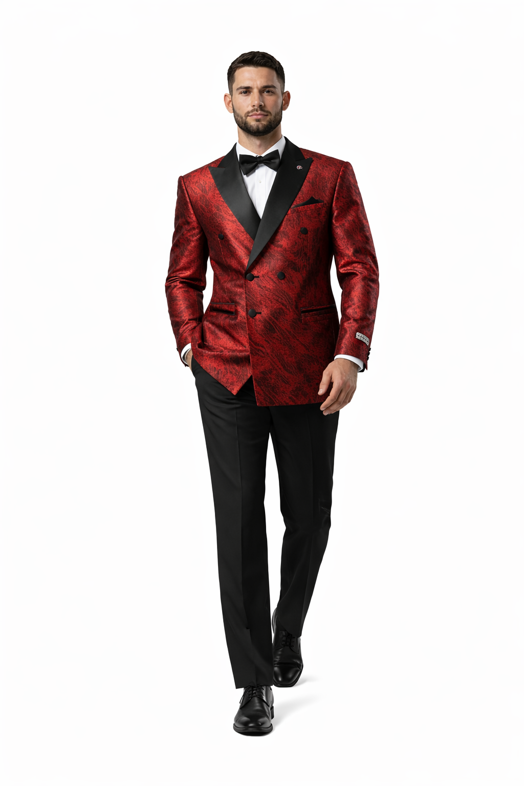 Stacy Adams Men's Hybrid Fit Sport Coat - High Fashion Pattern