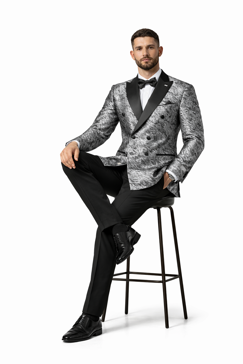 Stacy Adams Men's Hybrid Fit Sport Coat - High Fashion Pattern