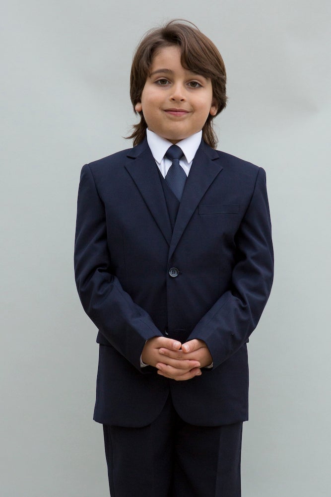 Elliot Kids Navy 5-Piece Suit by Statement