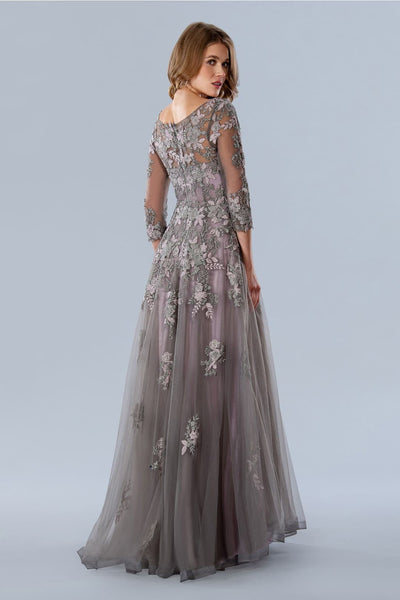 Stella Couture 23352 Multi Color A Line Formal Mother of Bride Gown-New Collection