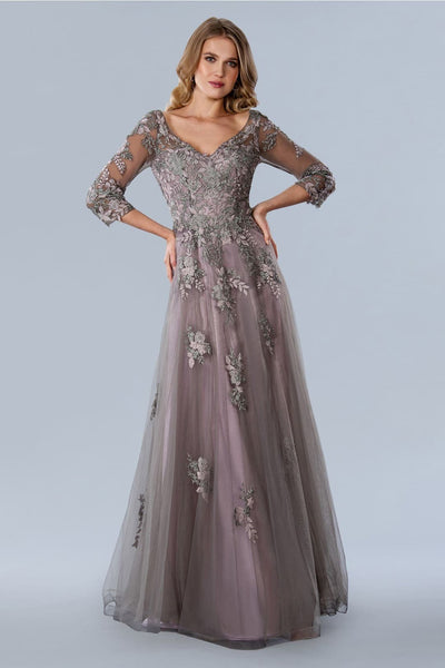 Stella Couture 23352 Multi Color A Line Formal Mother of Bride Gown-New Collection