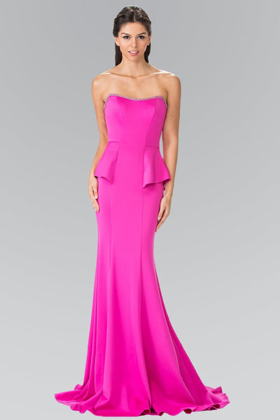 Strapless Mermaid Evening Dress by Elizabeth KGL2304