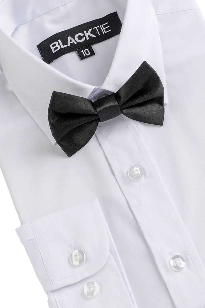 Kingston Kids Onyx Black Tuxedo (5-Piece Set) by BLACKTIE