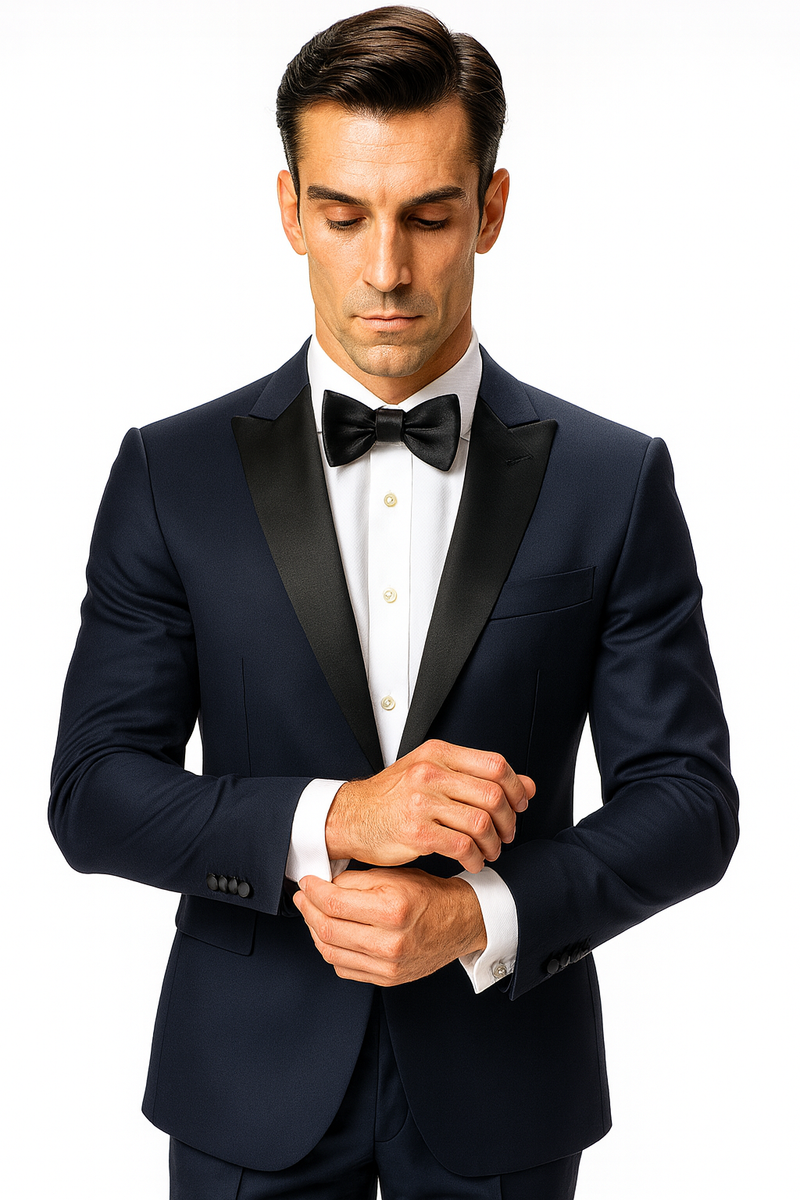 Dark Blue Prom Suit - Navy Blue Prom Suit