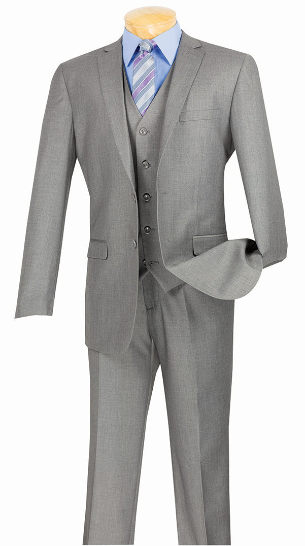 Duke of Windsor Collection - Slim Fit 2 Piece Double Breasted Windowpane Suit in Tan